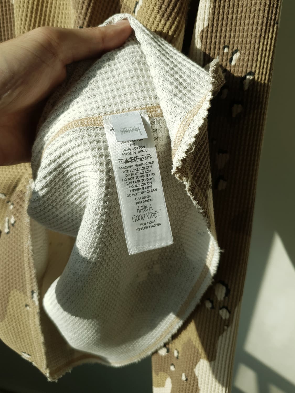 STUSSY thermal desert camo 상품이미지10