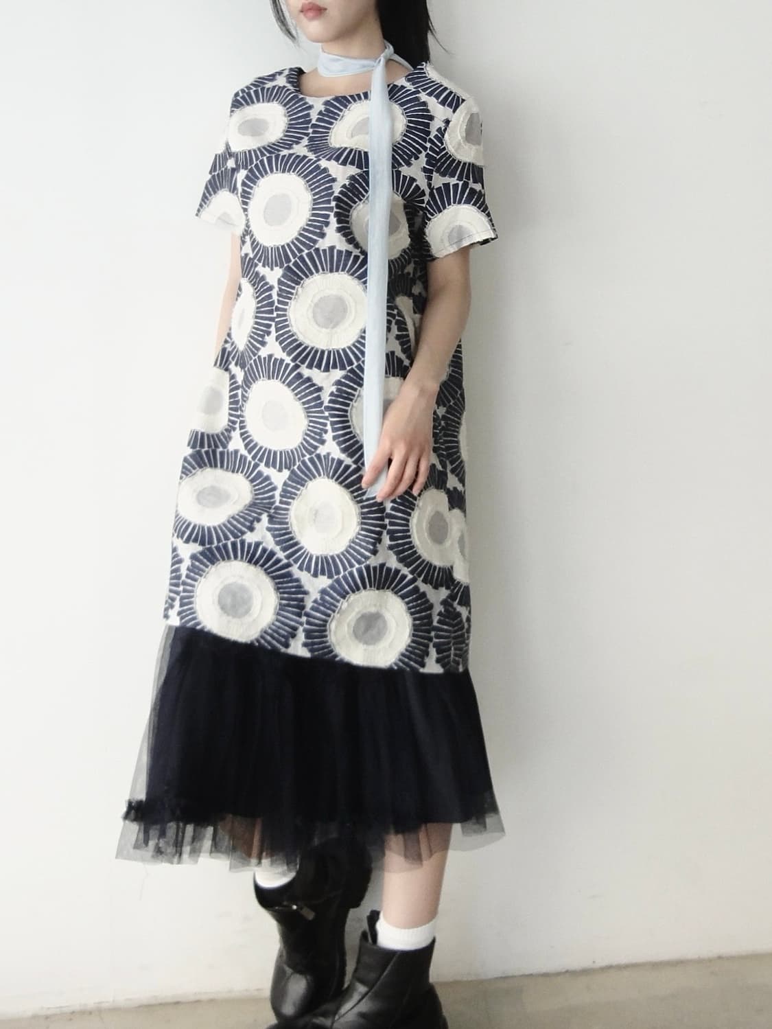 Ring pattern light top & ops 상품이미지5