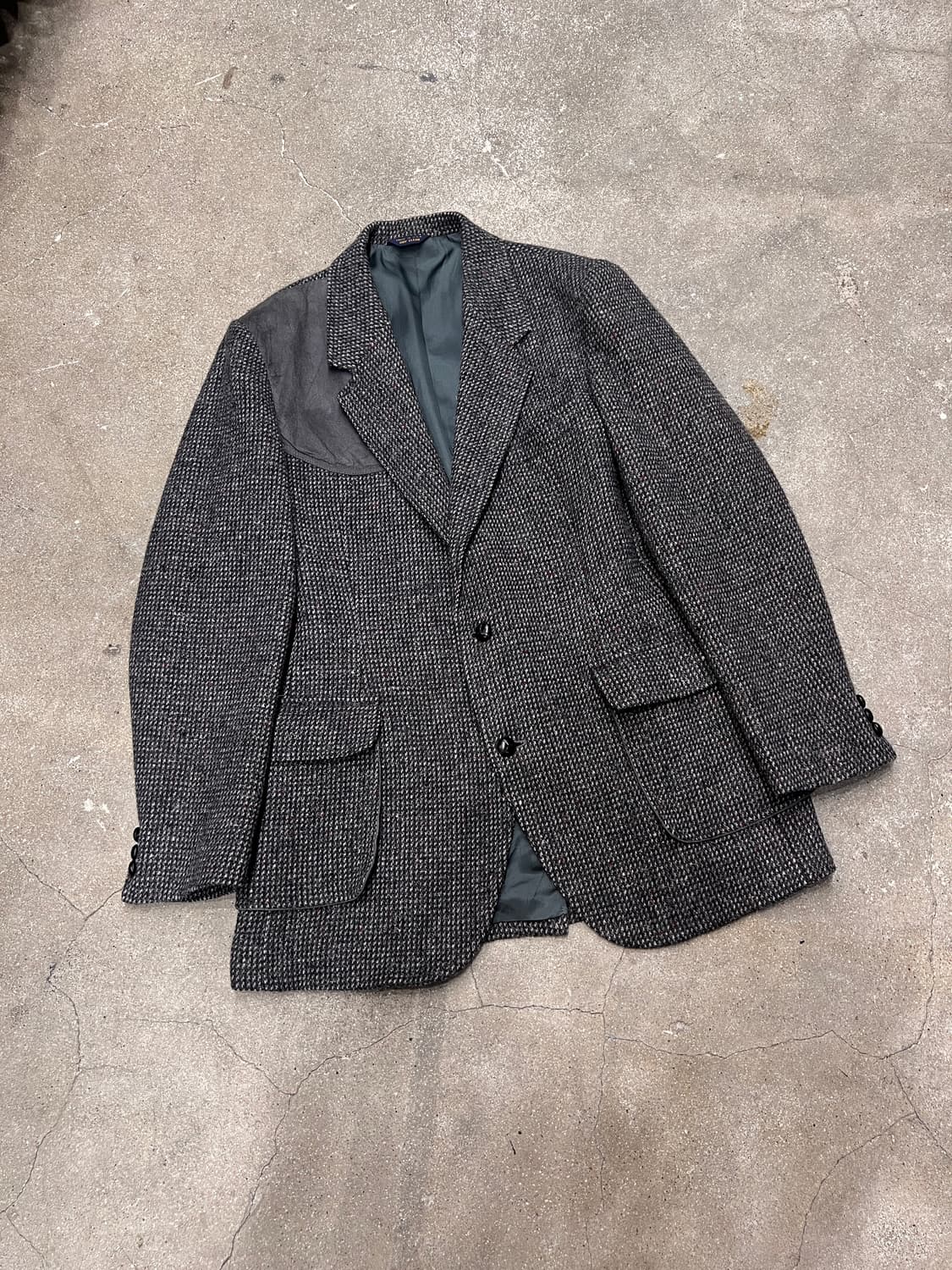 70‘s 펜들턴 웨스턴 홈스펀 울 트위드 블레이져 상품이미지1