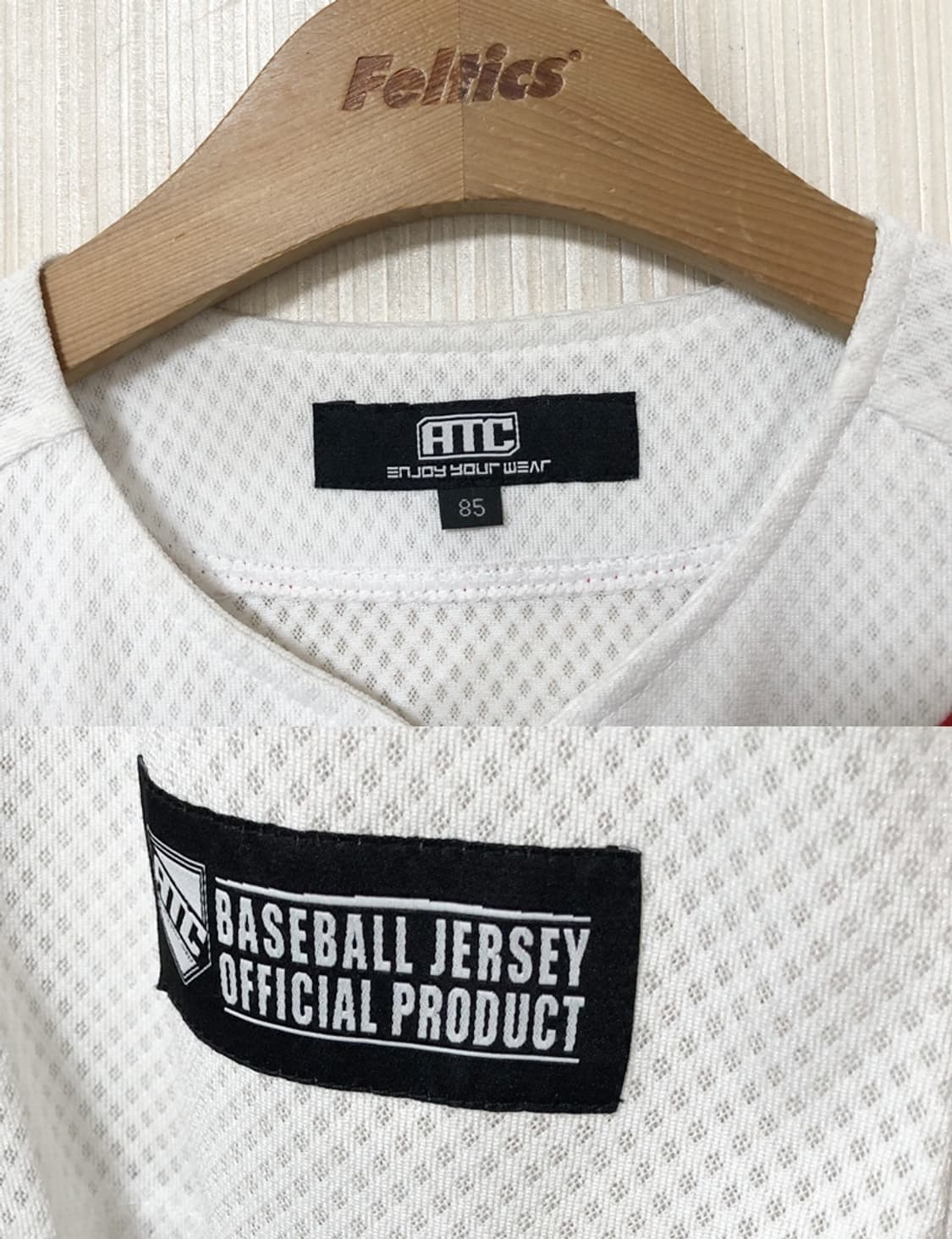 KBO ATC SK와이번스 (왕조) 홈유니폼/져지 85 #0 김강민 상품이미지5