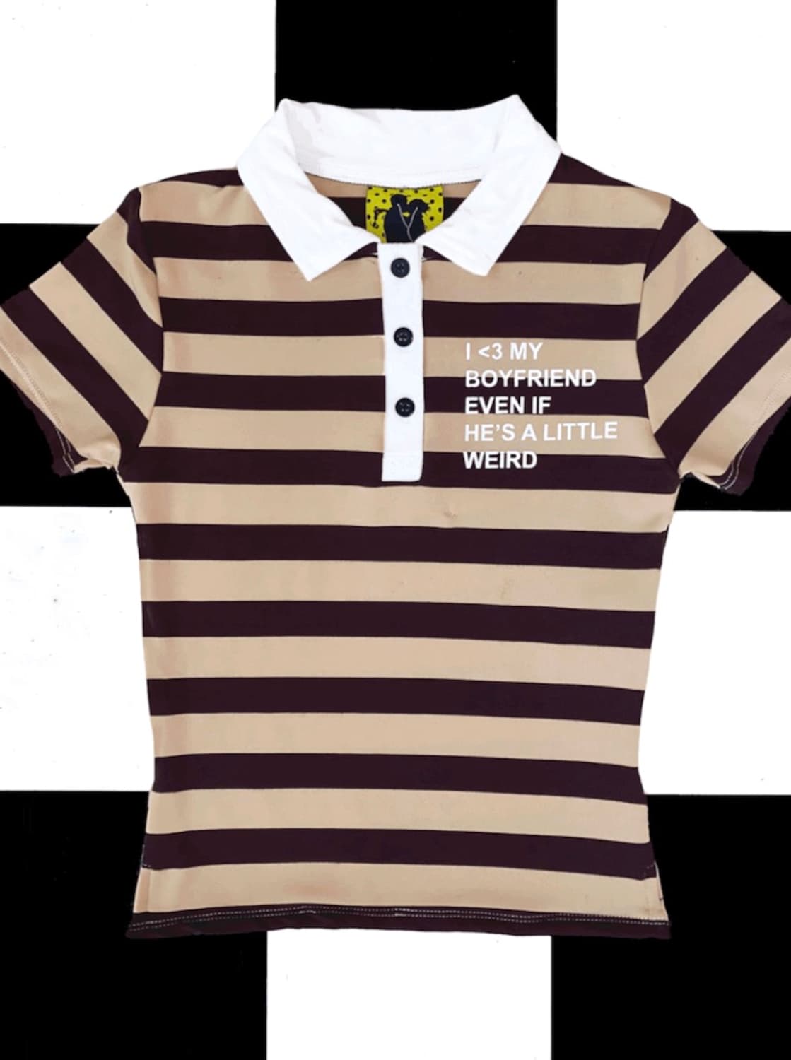 오마이티 스트라이프 폴로 티셔츠 새상품 상품이미지1