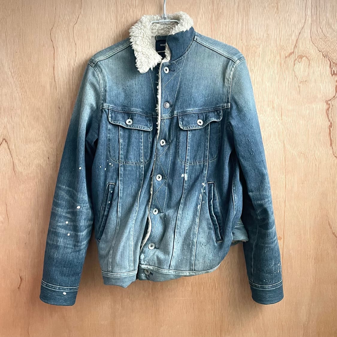 미하라야스히로 트위스트 데님 자켓 상품이미지3