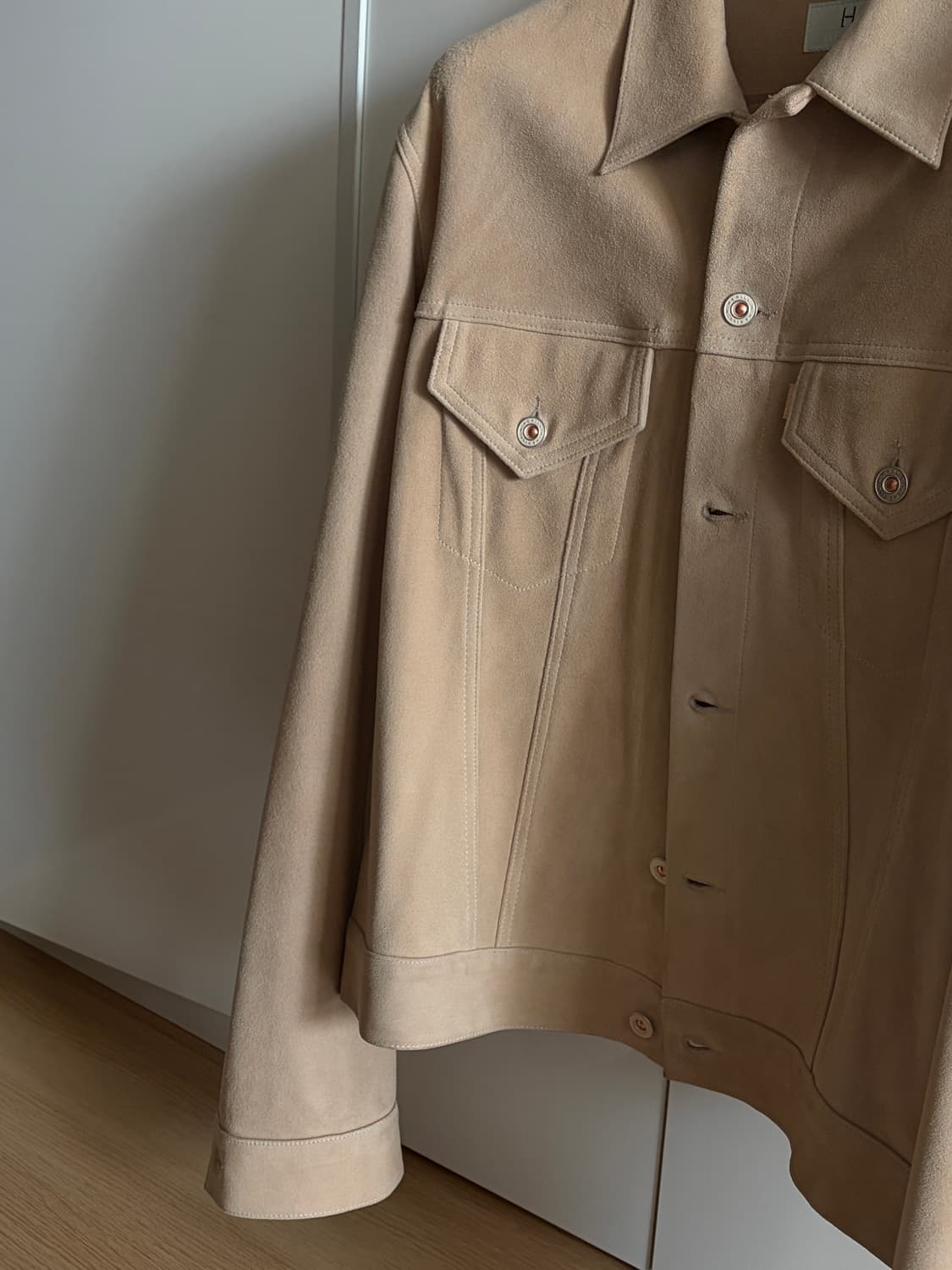 헤릴 별주 스웨이드 3rd 자켓 3사이즈 상품이미지5