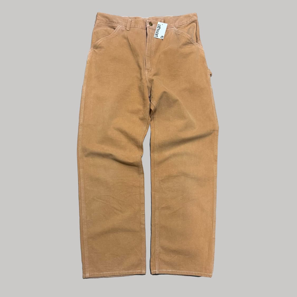 칼하트(Carhartt) 펌킨컬러 코튼 카펜터 워크 팬츠 상품이미지7