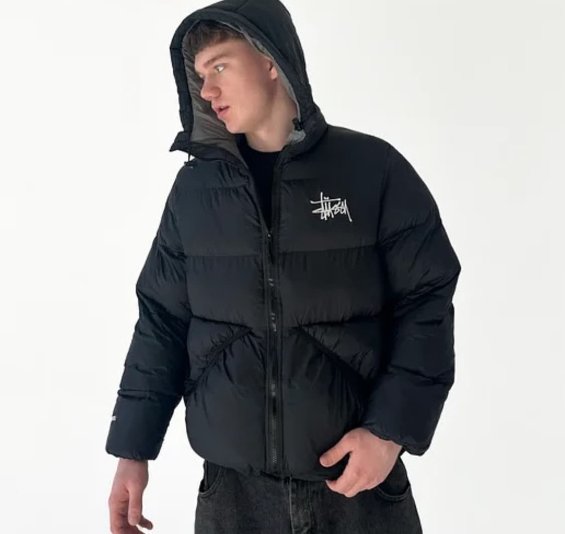 [새상품] 스투시 경량패딩 (블랙) 상품이미지1