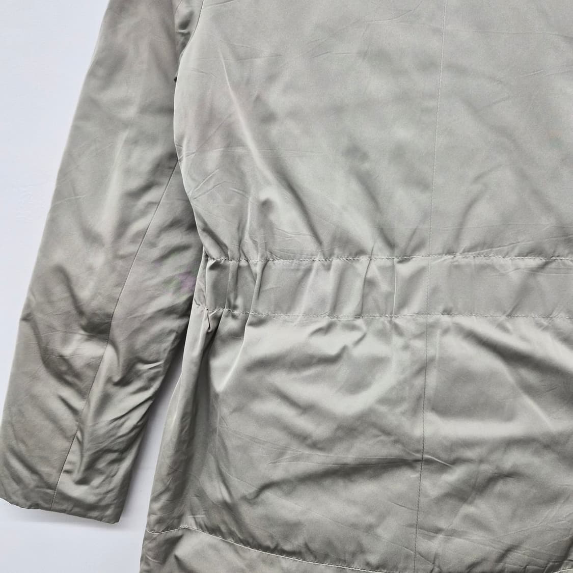 띠어리 더블 버튼 코트 그레이 여성 S 상품이미지6