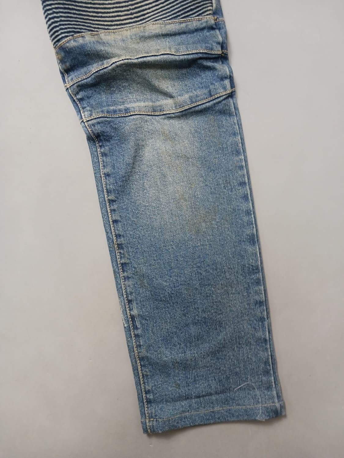 [34] 발망 빈티지워싱 바이커진 청바지 상품이미지5