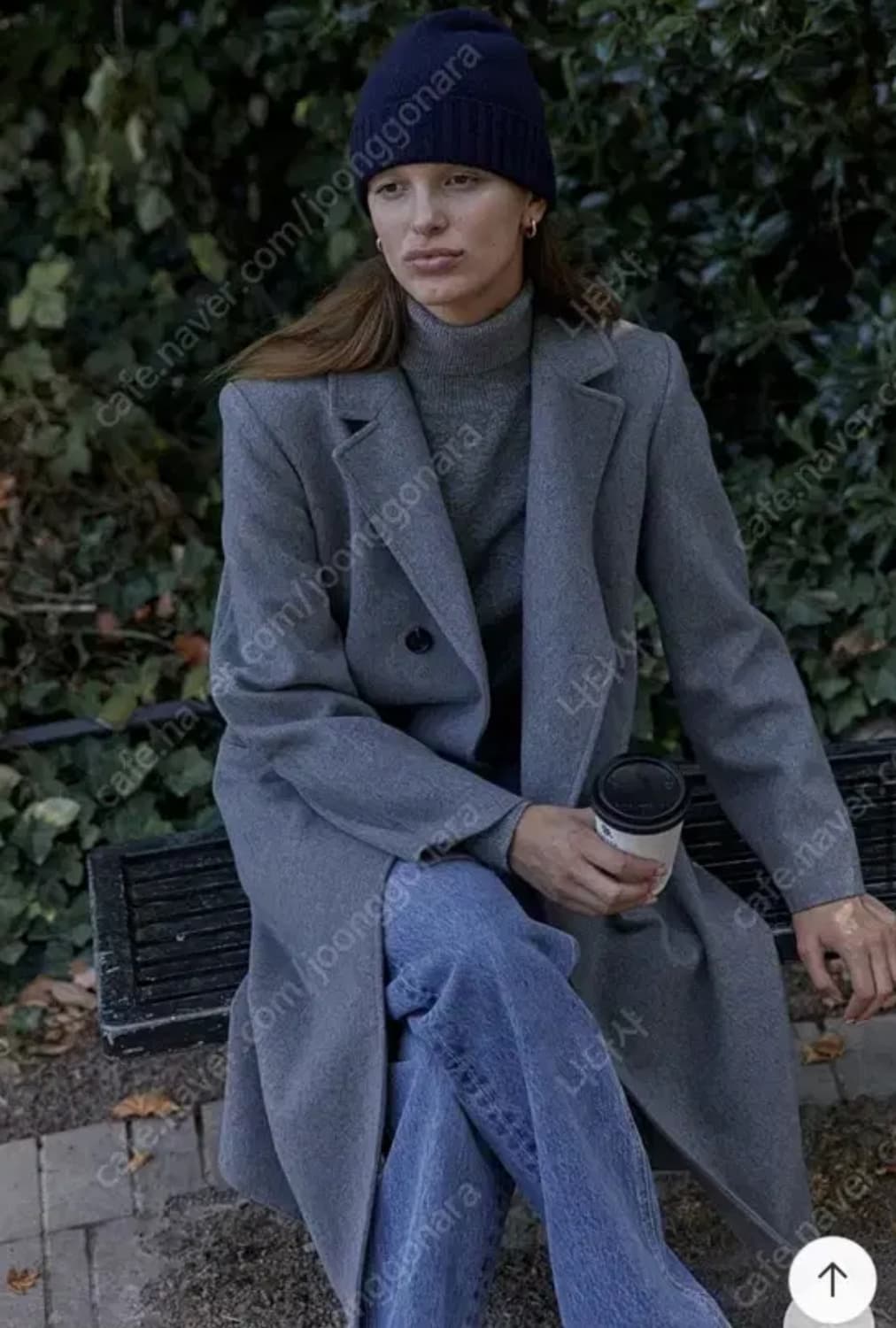 샵엠 roman 캐시미어 코트 그레이 S 상품이미지9