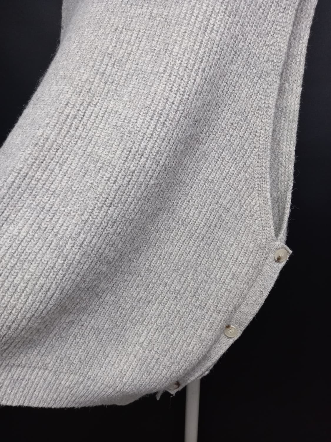 새 AGAIN be 춘추동 루즈박시핏 니트 베스트 F 44-77 상품이미지6