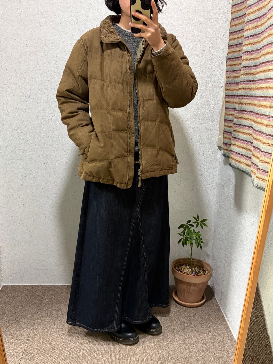 엘엘빈 스웨이드 패딩 점퍼 상품이미지4