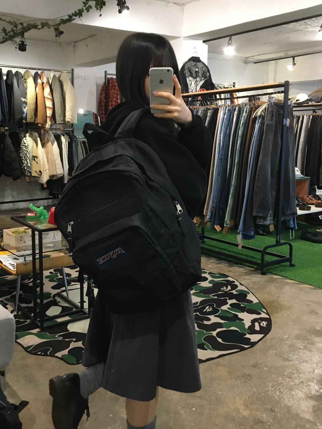 잔스포츠 빅 스튜던트 백팩 블랙 상품이미지3