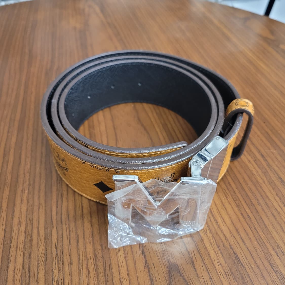 MCM 로고 버클 벨트 새상품 상품이미지2