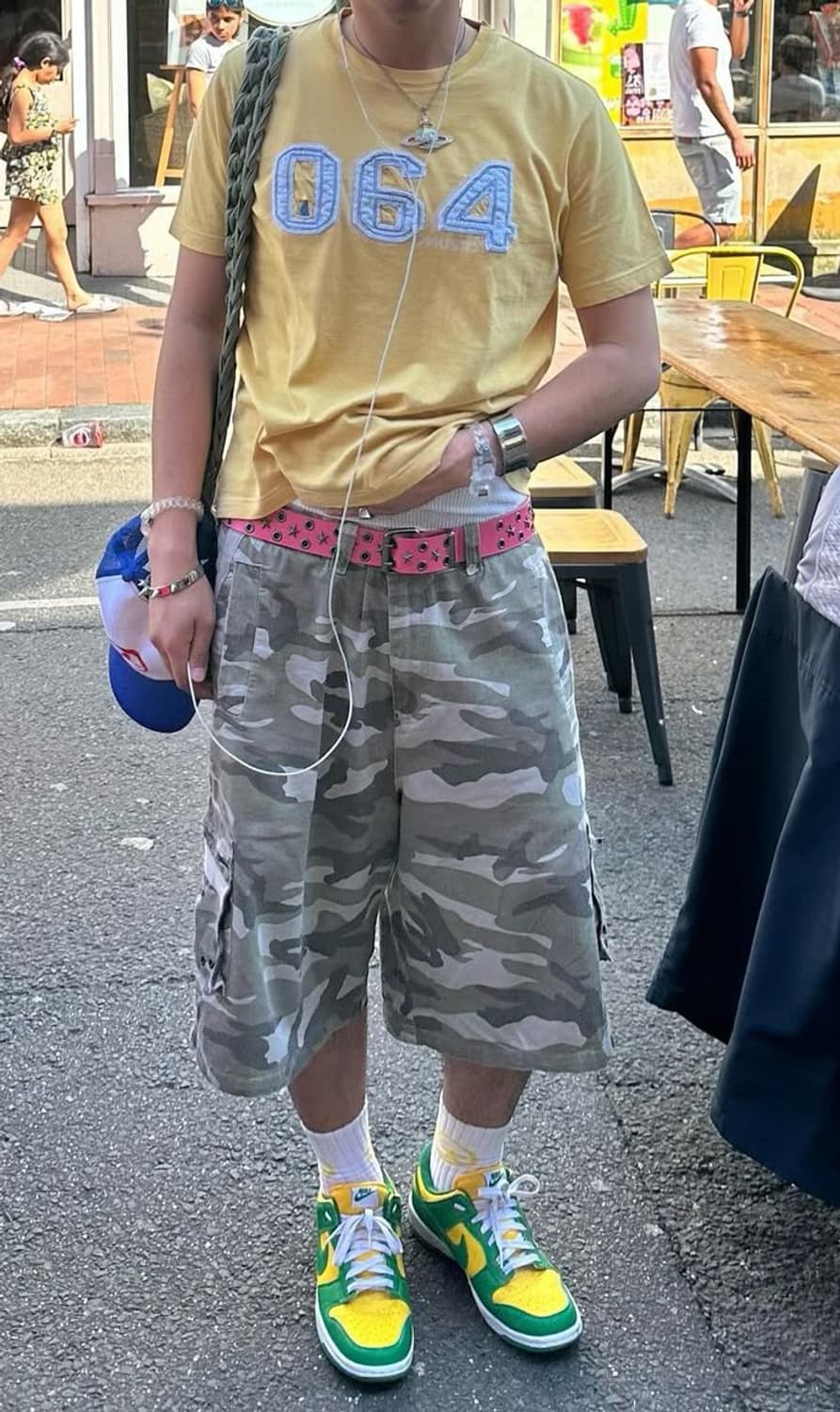 리바이스 카모 쇼츠 상품이미지1