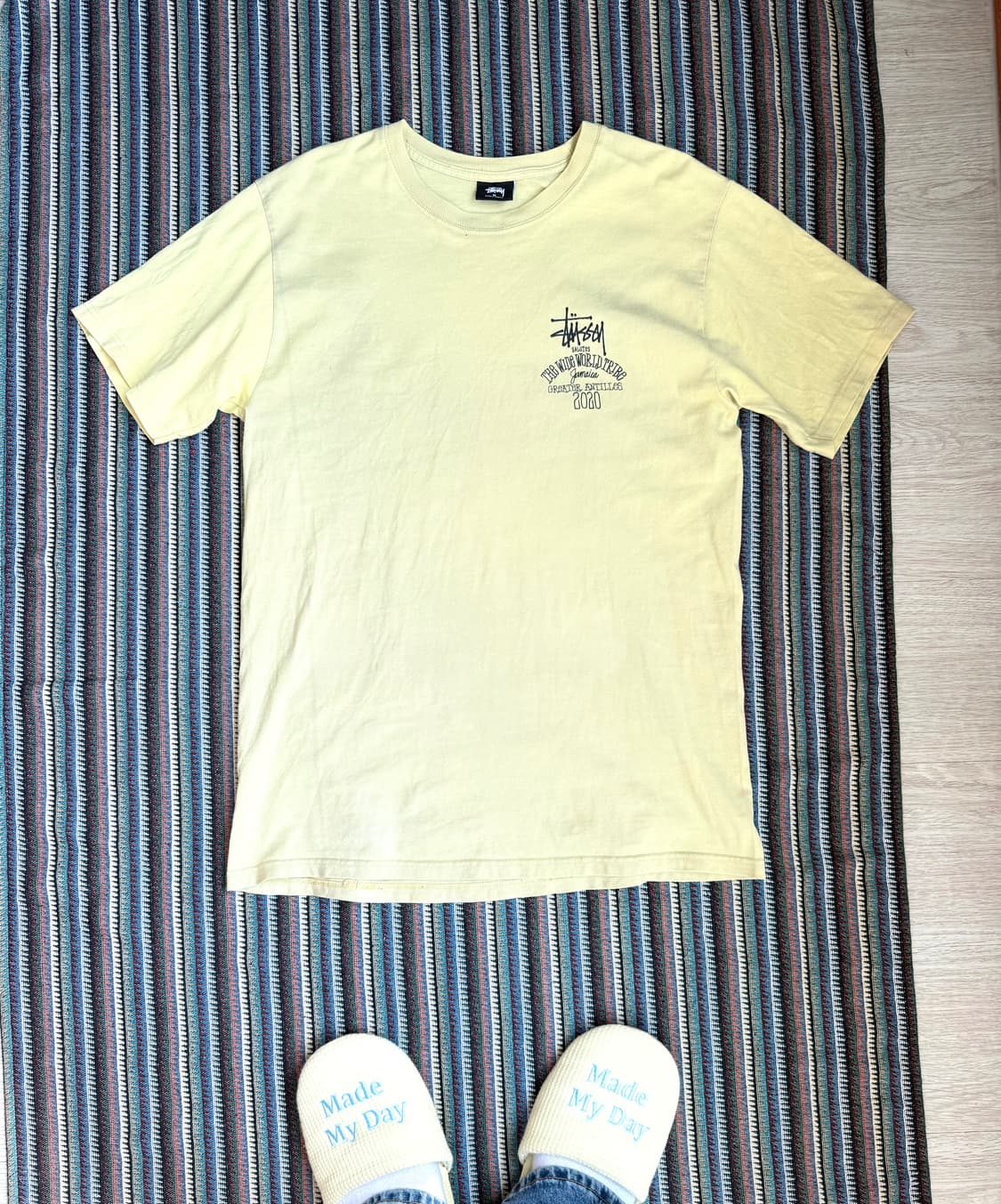 스투시 월드 트라이브 반팔 티셔츠 상품이미지3