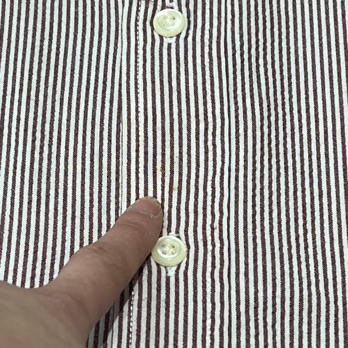 에디바우어 시어서커 스트라이프셔츠 s10593 상품이미지6