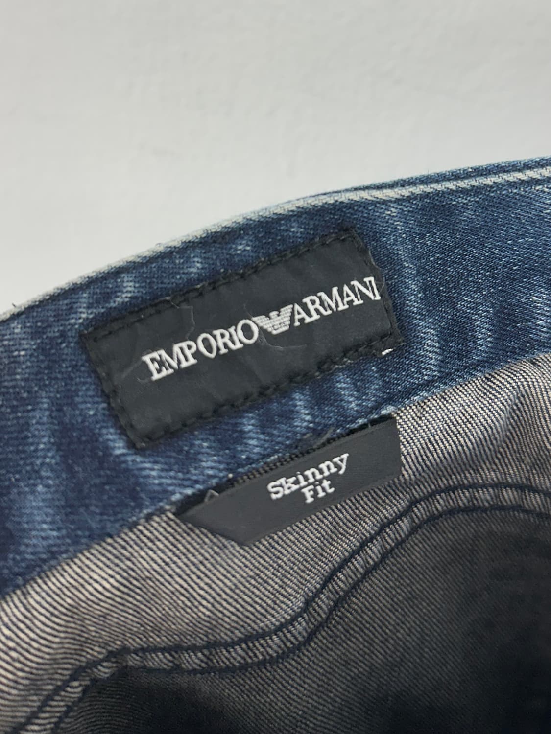 Emporio Armani Back Logo Detail Denim 상품이미지9