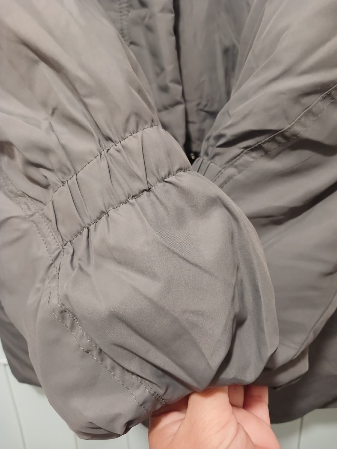 플라스틱아일랜드 정품 여성 폭스퍼 패딩 XS 사이즈 상품이미지7