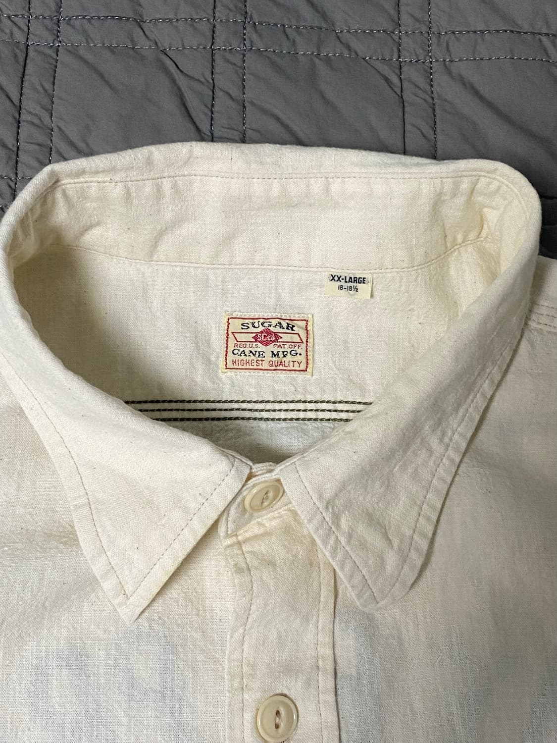 [xxl] 슈가케인 샴브레이 반팔 워크셔츠 sc39304 상품이미지8