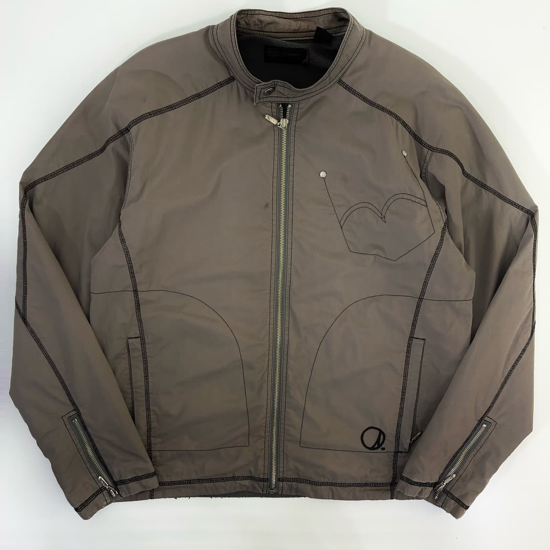 Levi's  리바이스 엔지니어드 진스 스티치 바이커 모토 자켓  상품이미지1