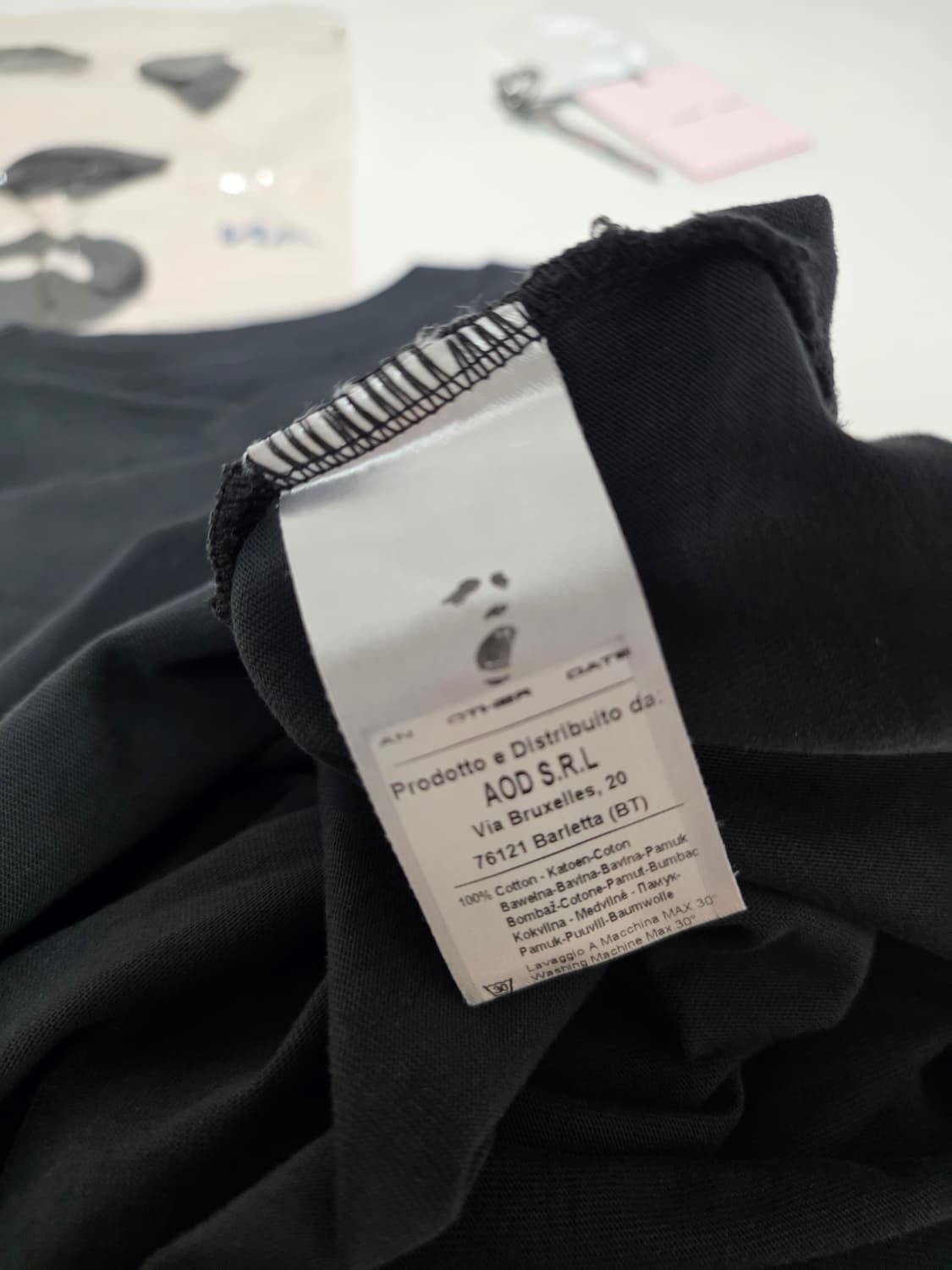 ITALY브랜드 AOD 반팔 L 오버핏 새제품 (정가 215,000원) 상품이미지8