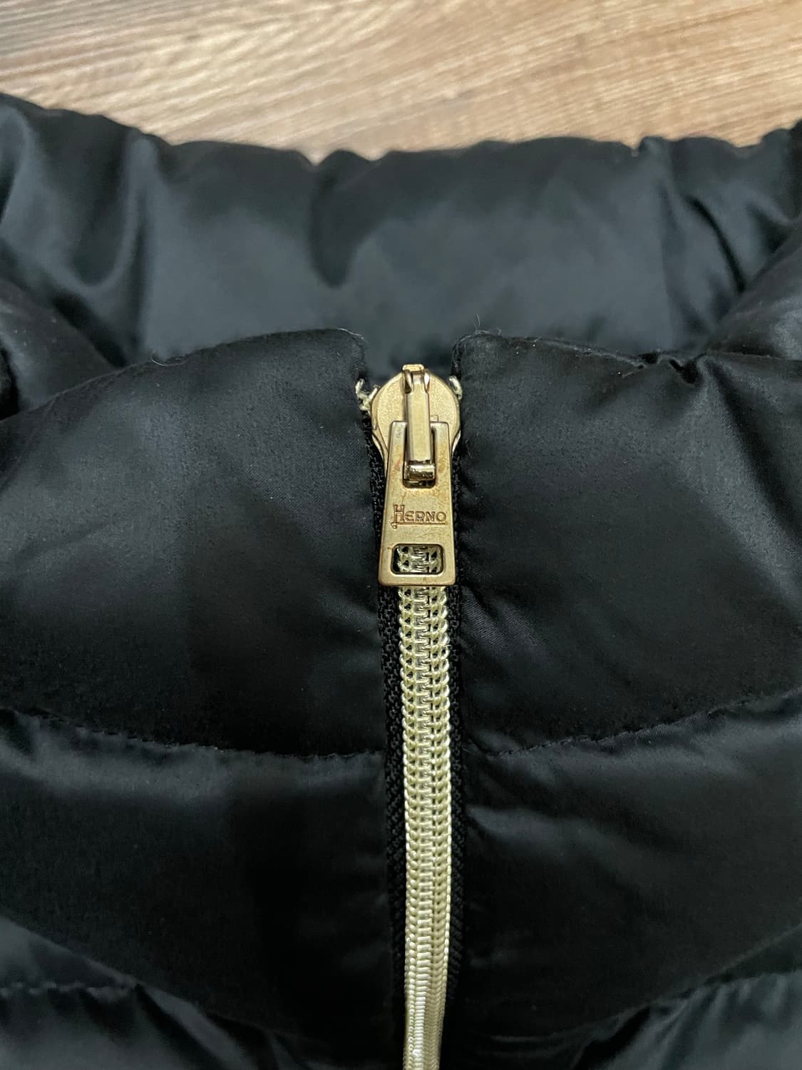 에르노 HERNO 구스 다운 패딩 블랙 38 상품이미지6