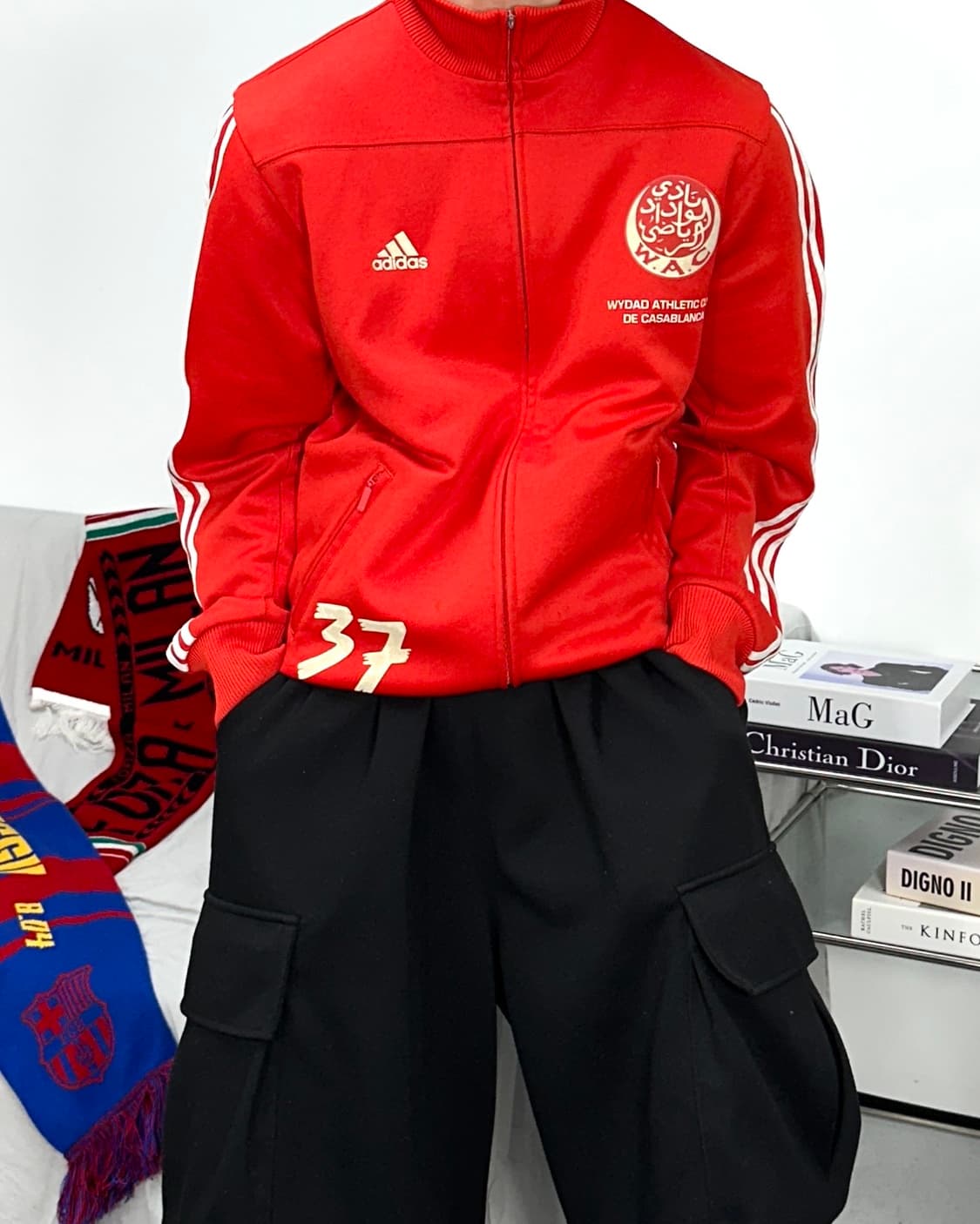 아디다스 카사블랑카 트랙탑 져지 XL 상품이미지1