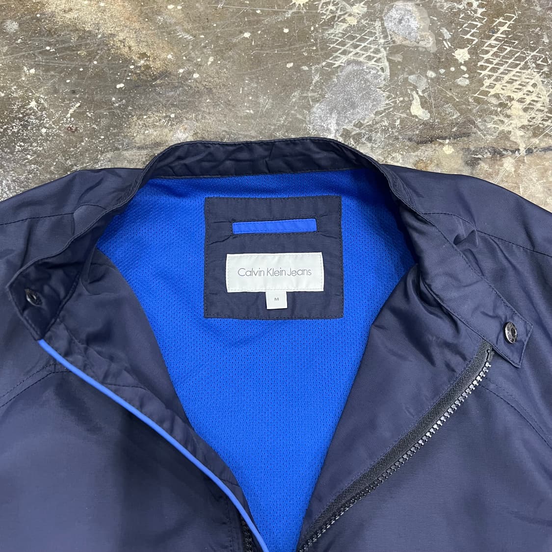 M) 캘빈클라인 블루종 자켓 점퍼 항공점퍼 상품이미지3