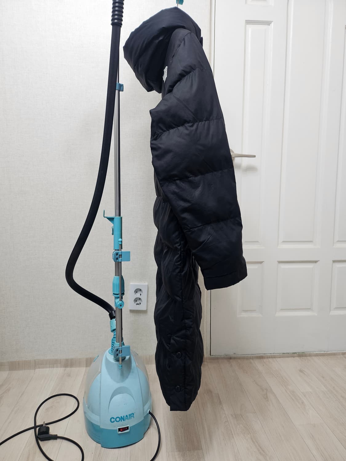 (85~90)XS ☆초대장급☆노스페이스 리버톤 티볼에어 [블랙] 롱패딩 상품이미지7