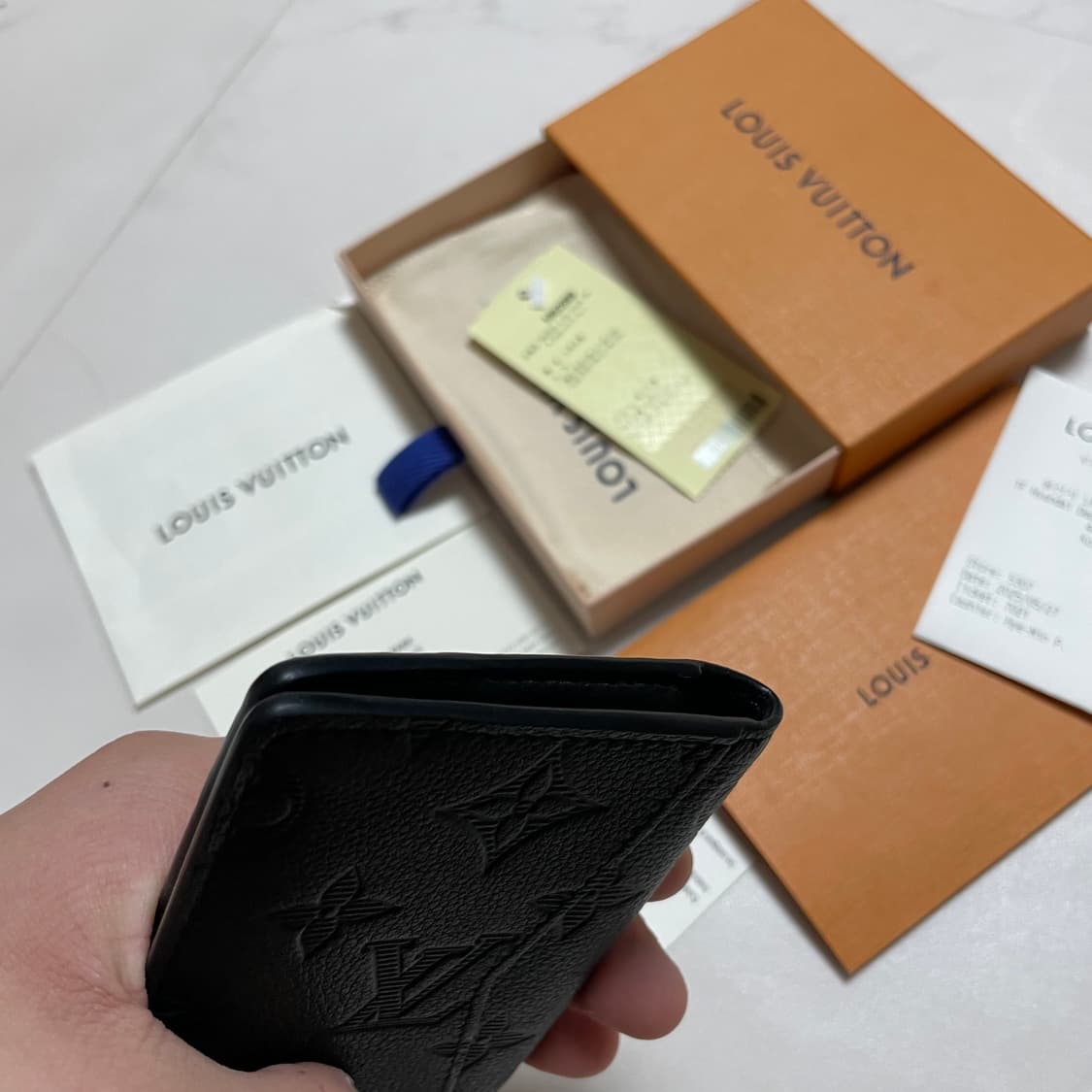 25SS 루이비통 모노그램 오거나이저 영수증 풀박스 상품이미지6