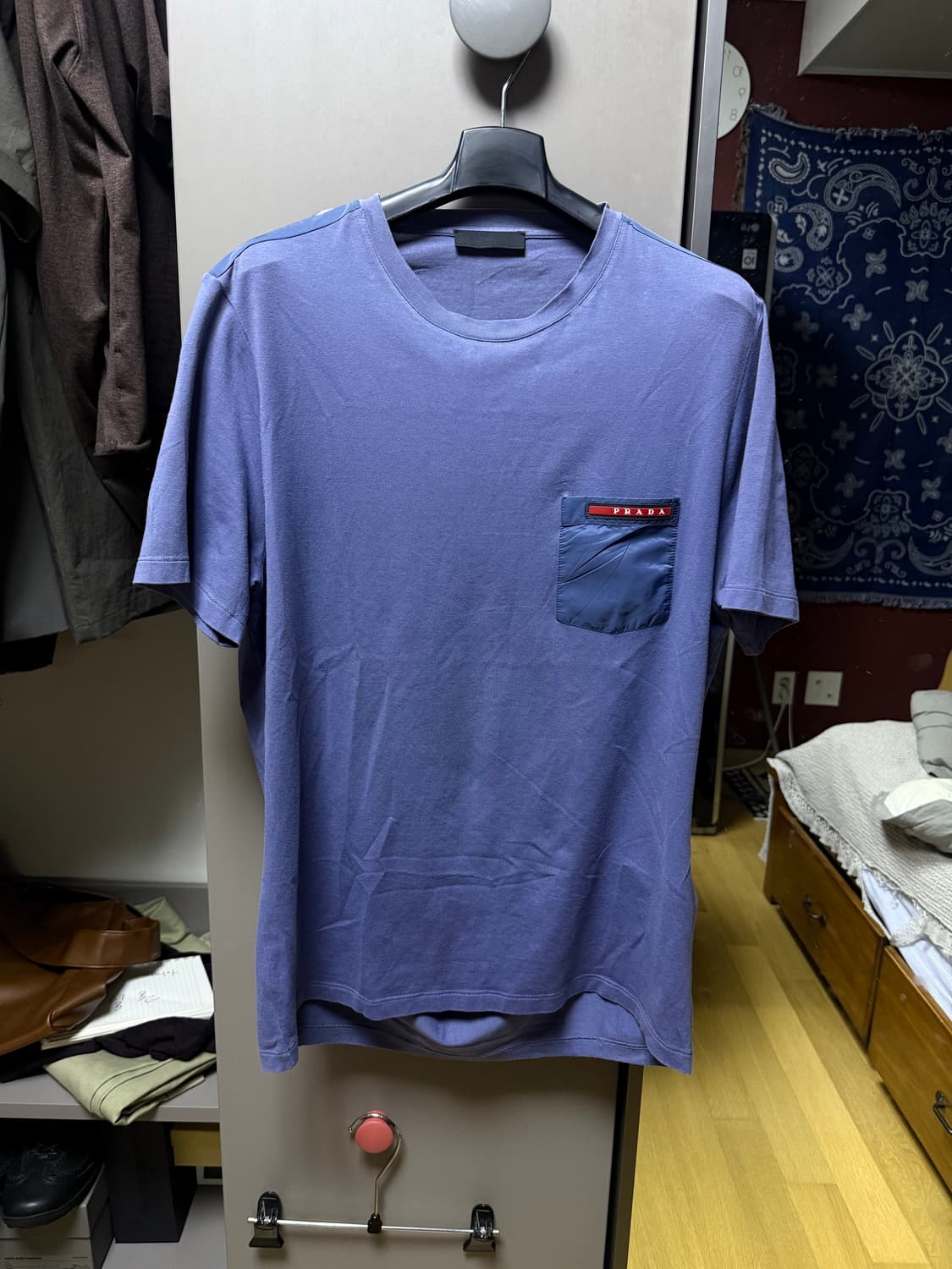 프라다 스포츠 리네아 로사 포켓 티셔츠 상품이미지4
