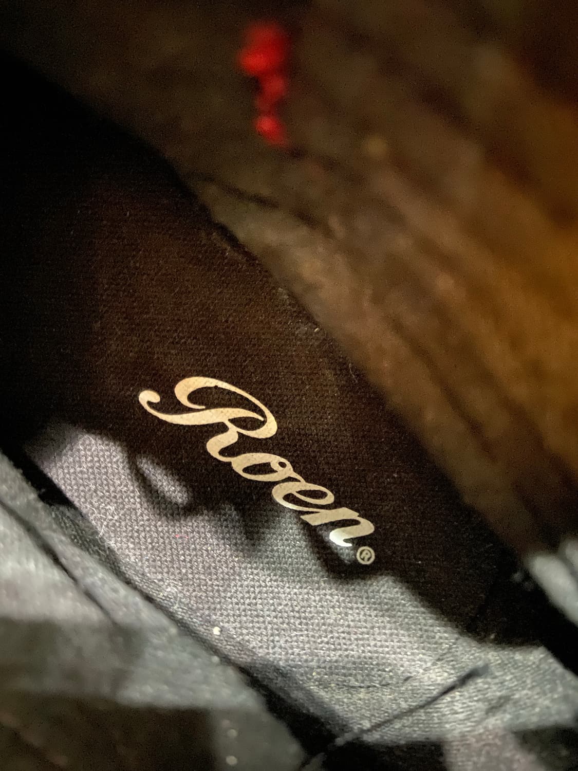 00~10s Roen 로엔 메탈 스터드 체크 패턴 하이탑 상품이미지10