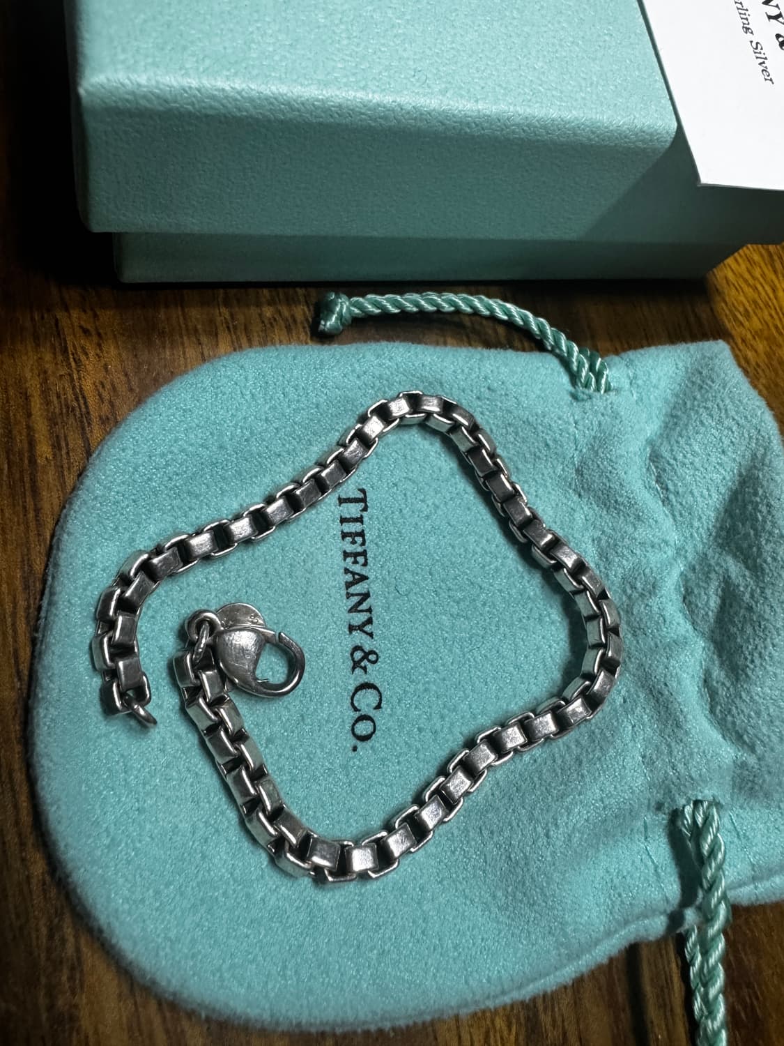 티파니앤코 베네치안 링크 브레이슬릿 팔찌 상품이미지5