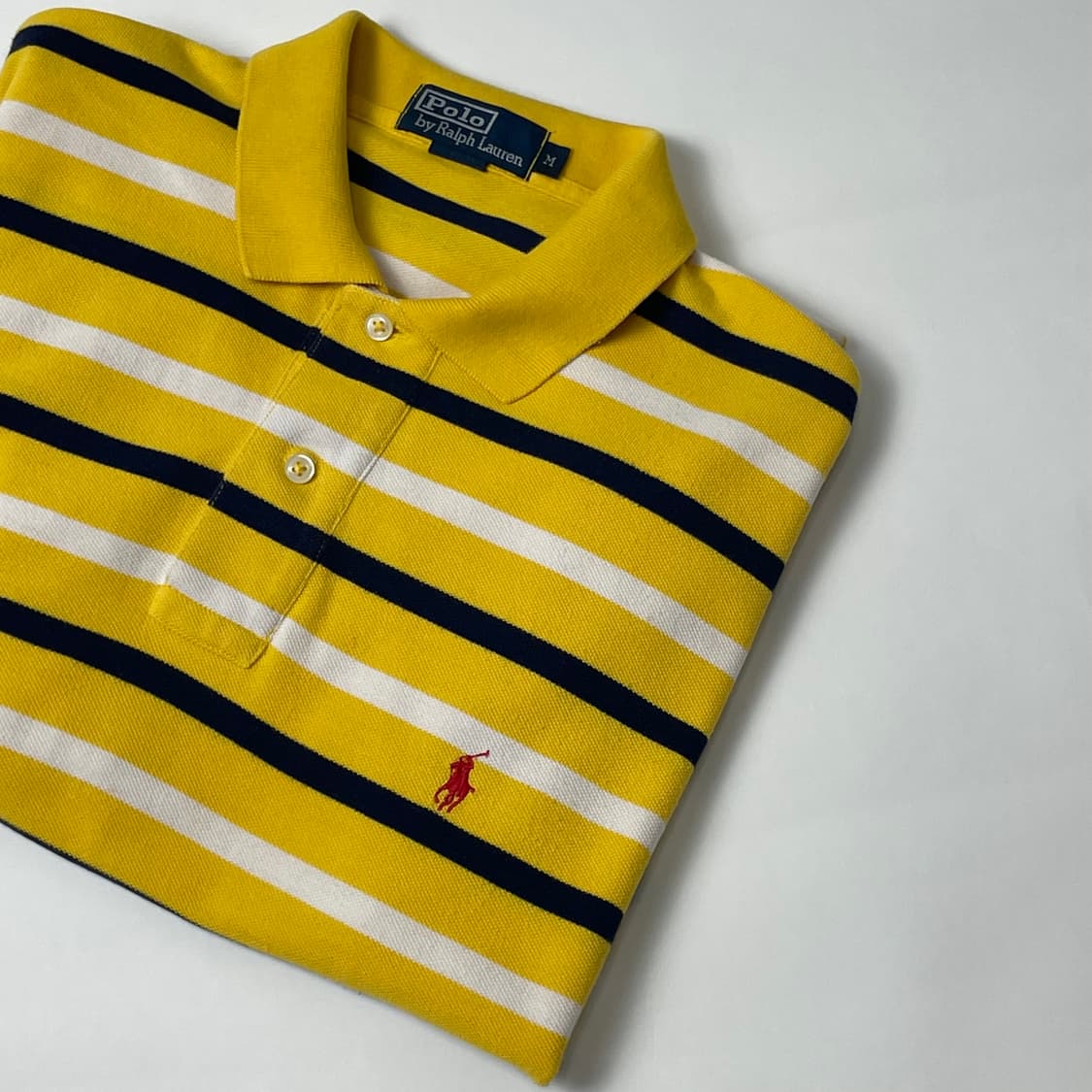 폴로 랄프로렌 카라티 옐로우스트라이프 상품이미지1