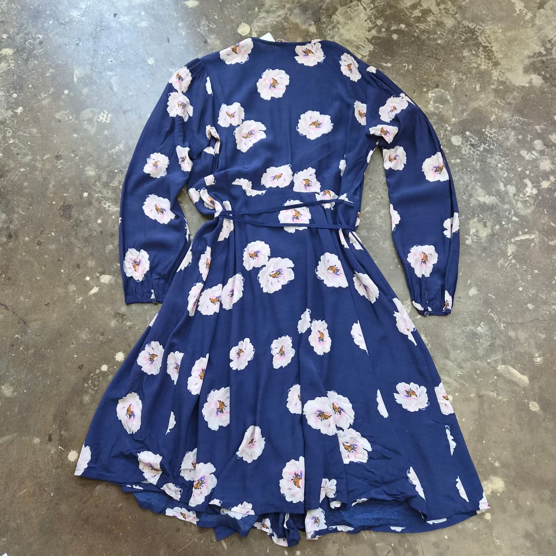 66) 새제품 캐스키드슨 플라워 랩 원피스 드레스 상품이미지5