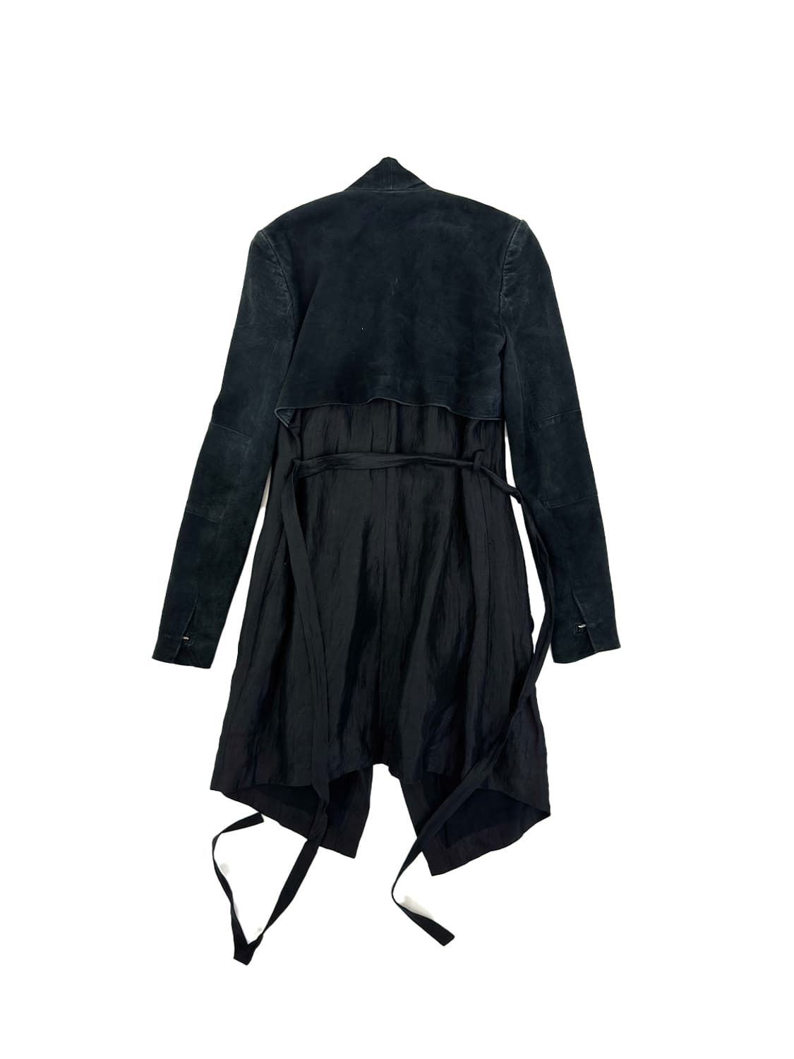 Helmut Lang Draped Suede Coat/ P 상품이미지2