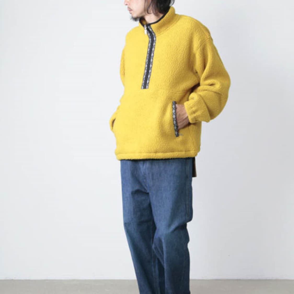 노스페이스 퍼플라벨 19FW 폴라텍 후리스 아노락 상품이미지10