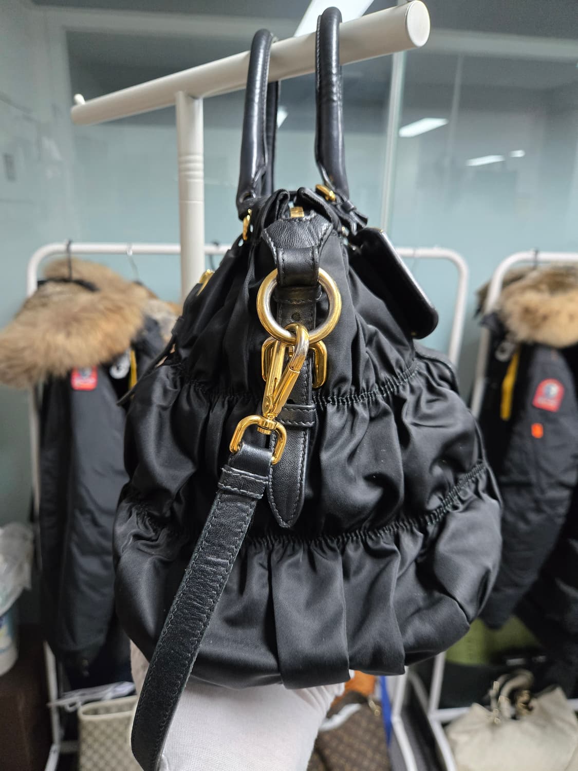 [특가][정품] 프라다 고프레 숄더백 상품이미지4