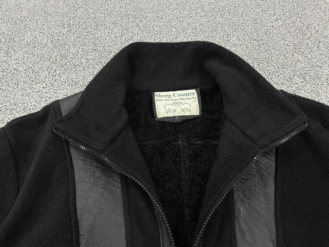 램스킨 플리스 블루종자켓 상품이미지4