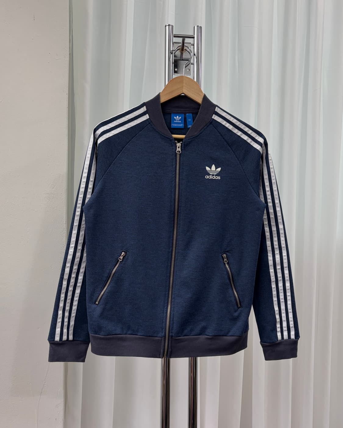 [L]아디다스 트레포일 SST 네이비 트랙탑 져지 상품이미지5