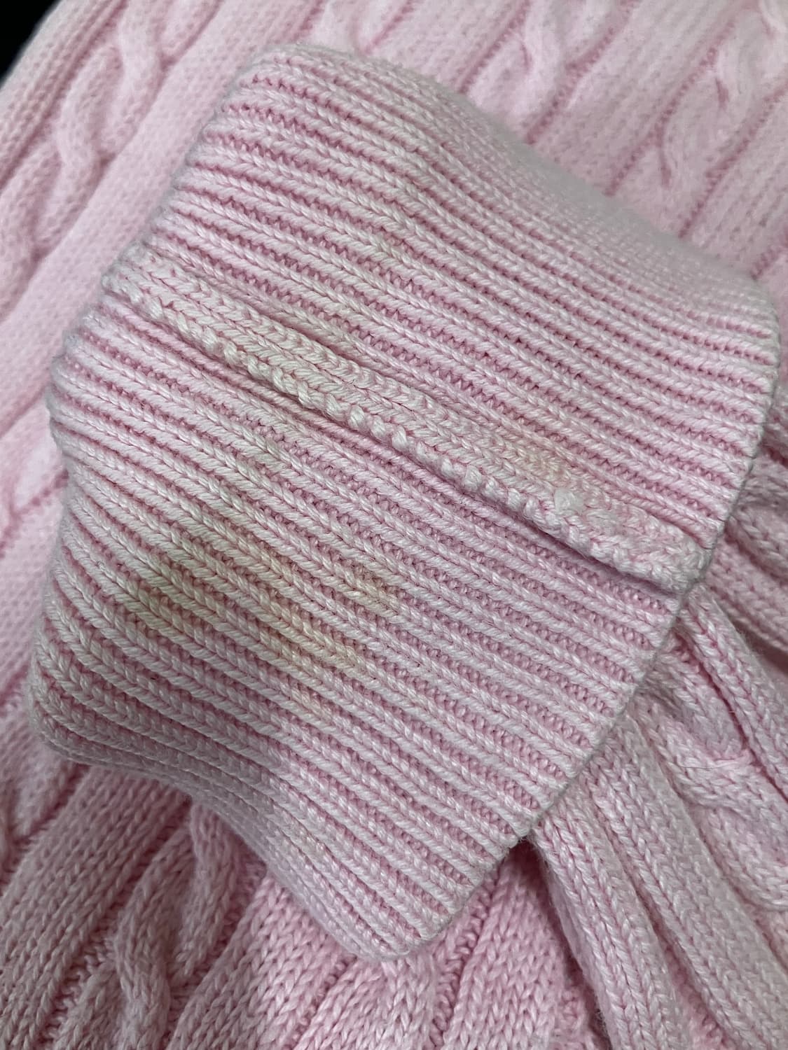 폴로 랄프로렌 핑크 케이블 가디건 상품이미지6