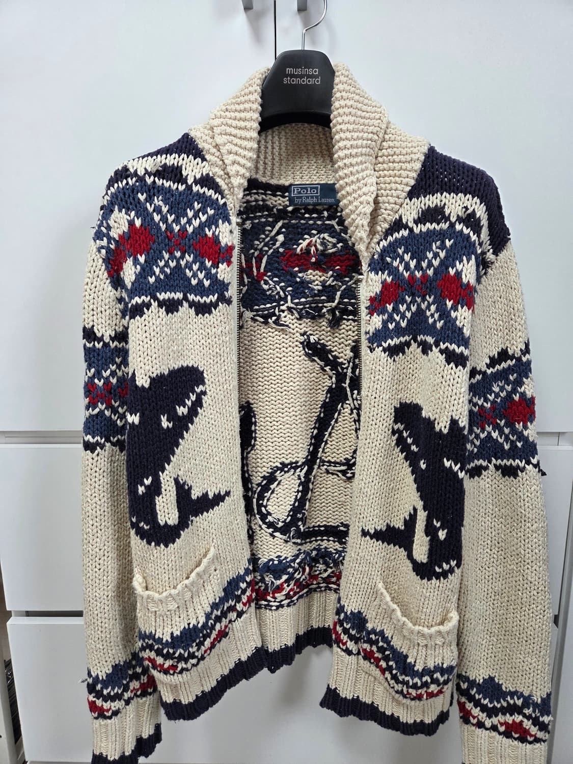 폴로 랄프로렌 코위찬 가디건 M 상품이미지2