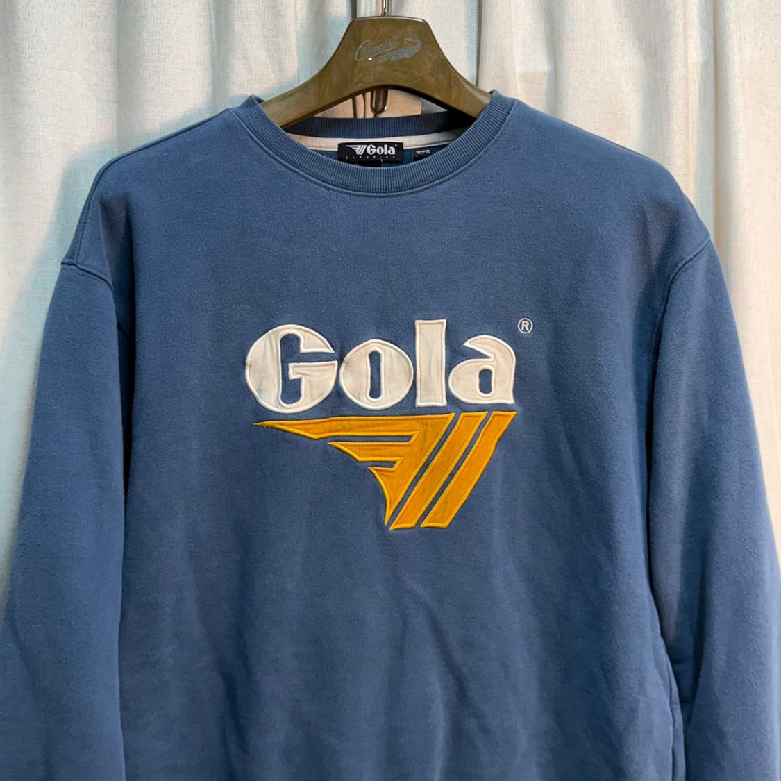 L 골라 클래식 Gola 빈티지 빅로고 긴팔 맨투맨 상품이미지3
