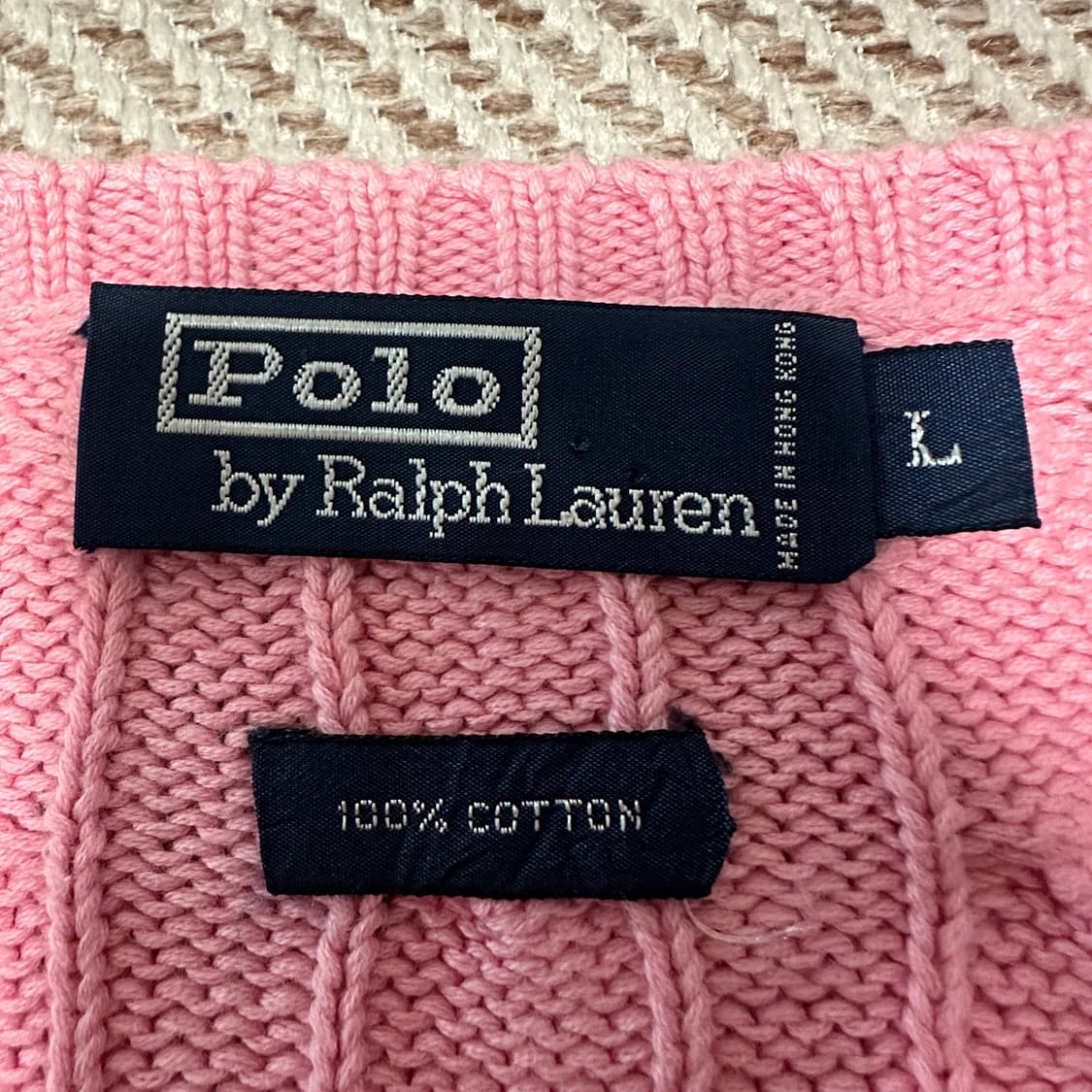 POLO RALPH LAUREN cotton cable knit 상품이미지4