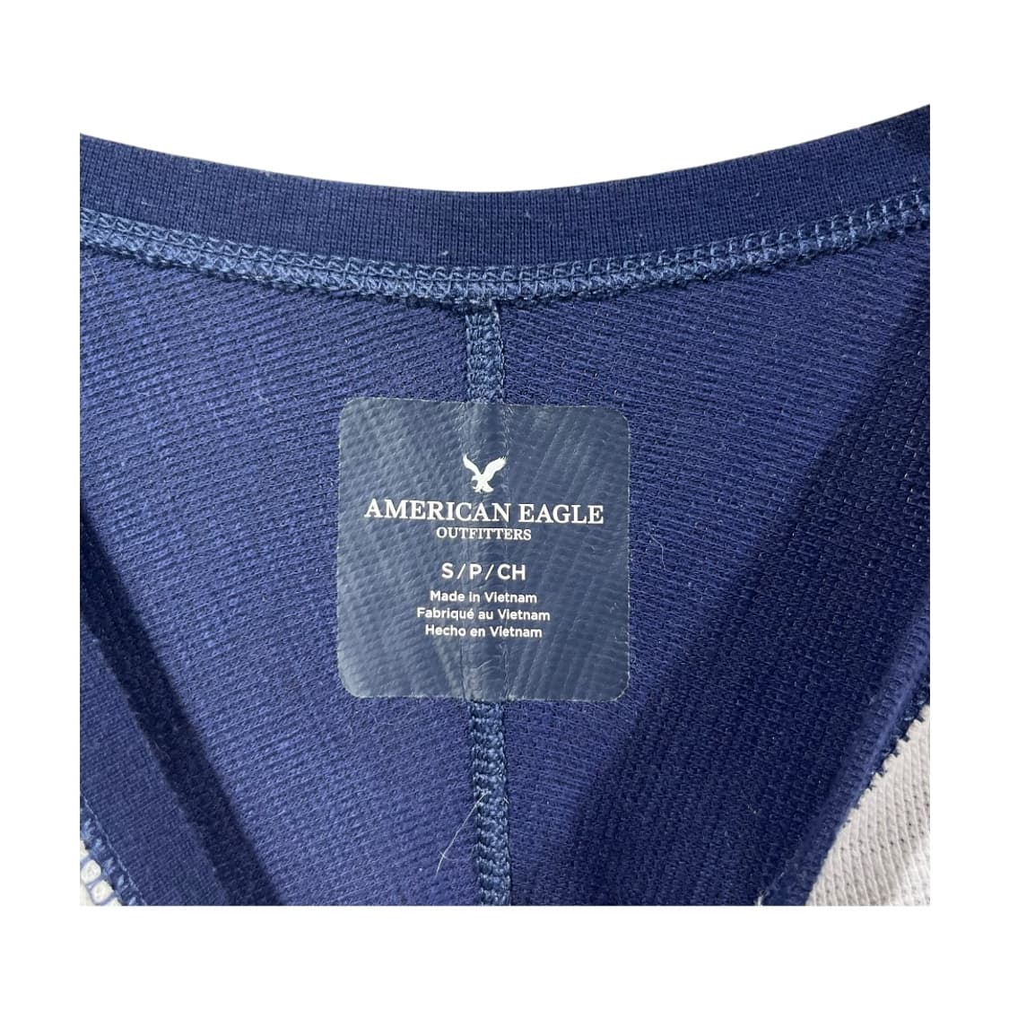 [AMERICAN EAGLE] 아메리칸이글 나그랑 헨리넥 배색 롱슬리브 상품이미지5