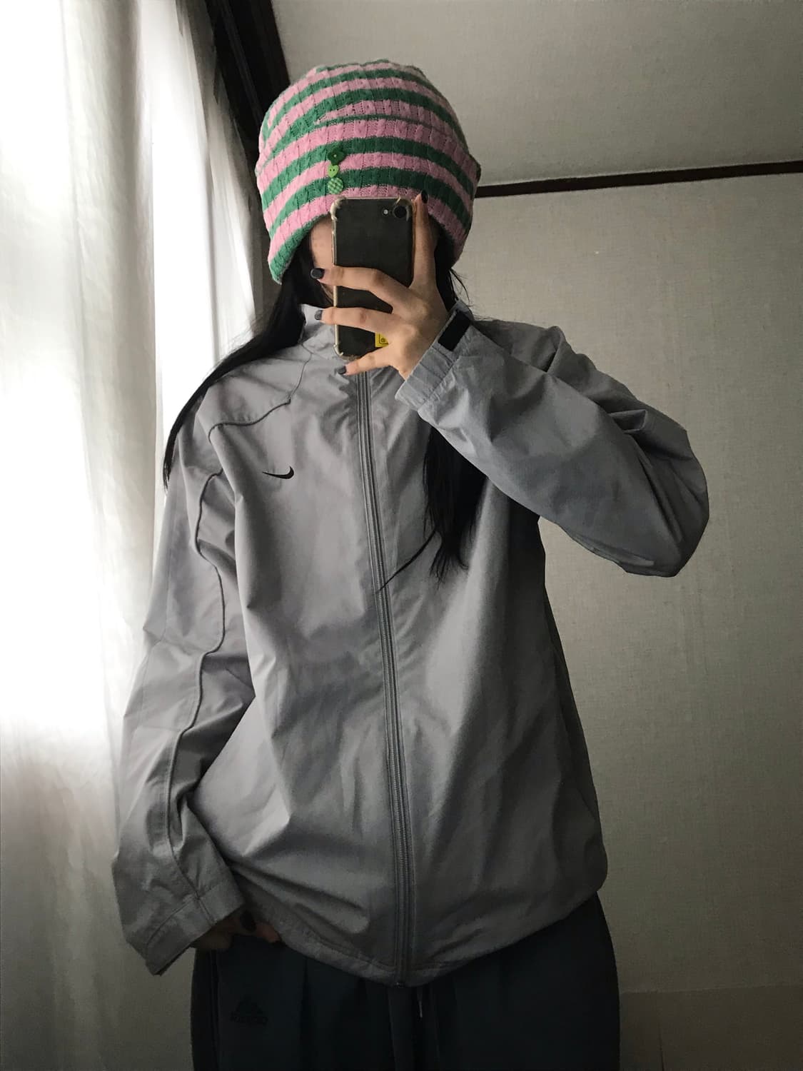 나이키 연그레이 바람막이 상품이미지4