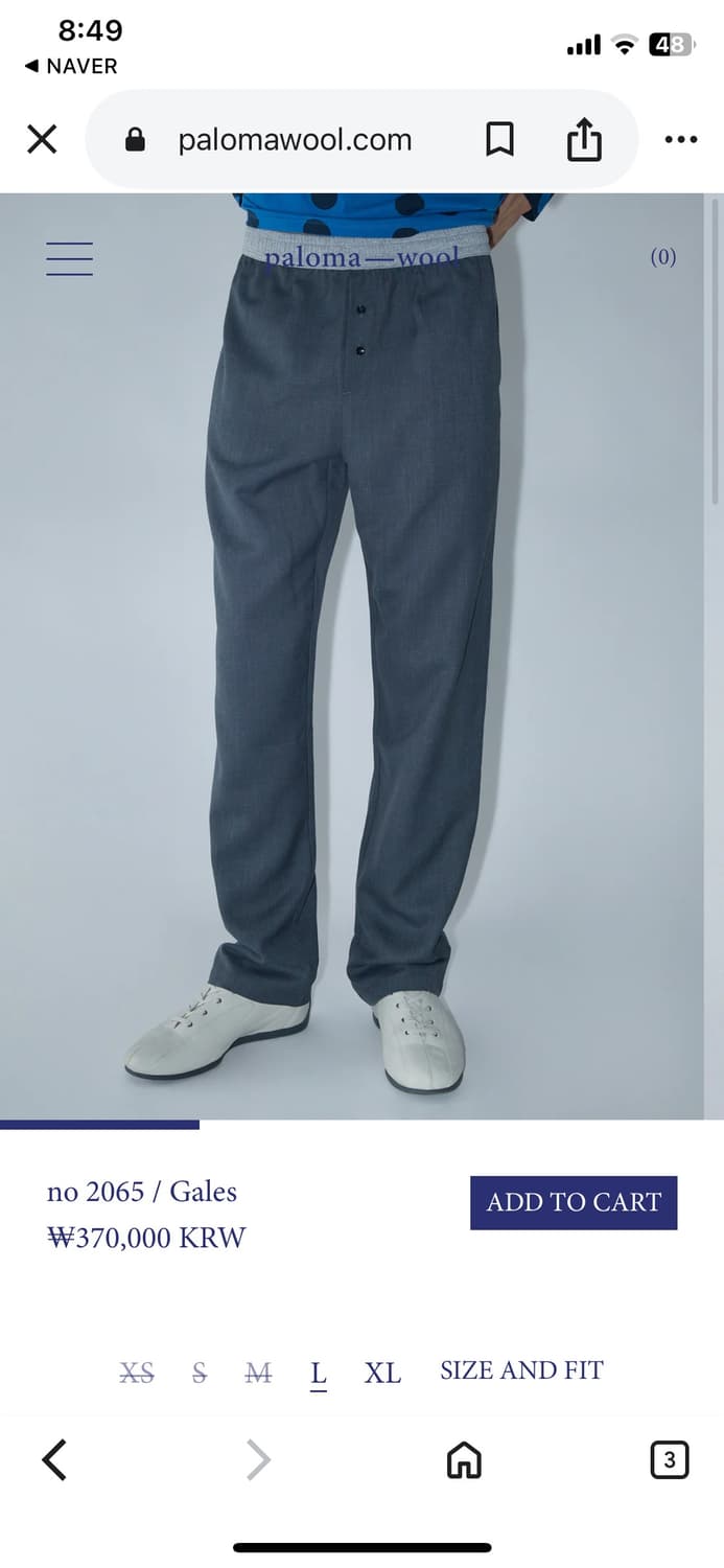 [S] 팔로마울 게일 팬츠 / paloma wool gales pants 상품이미지2