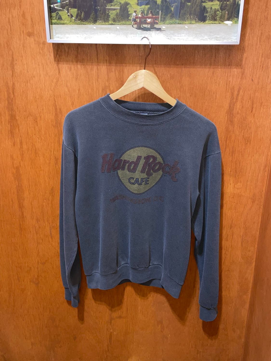 (S) Hard rock 하드락 워싱턴디씨 프린팅 스웻 셔츠 맨투맨 상품이미지2