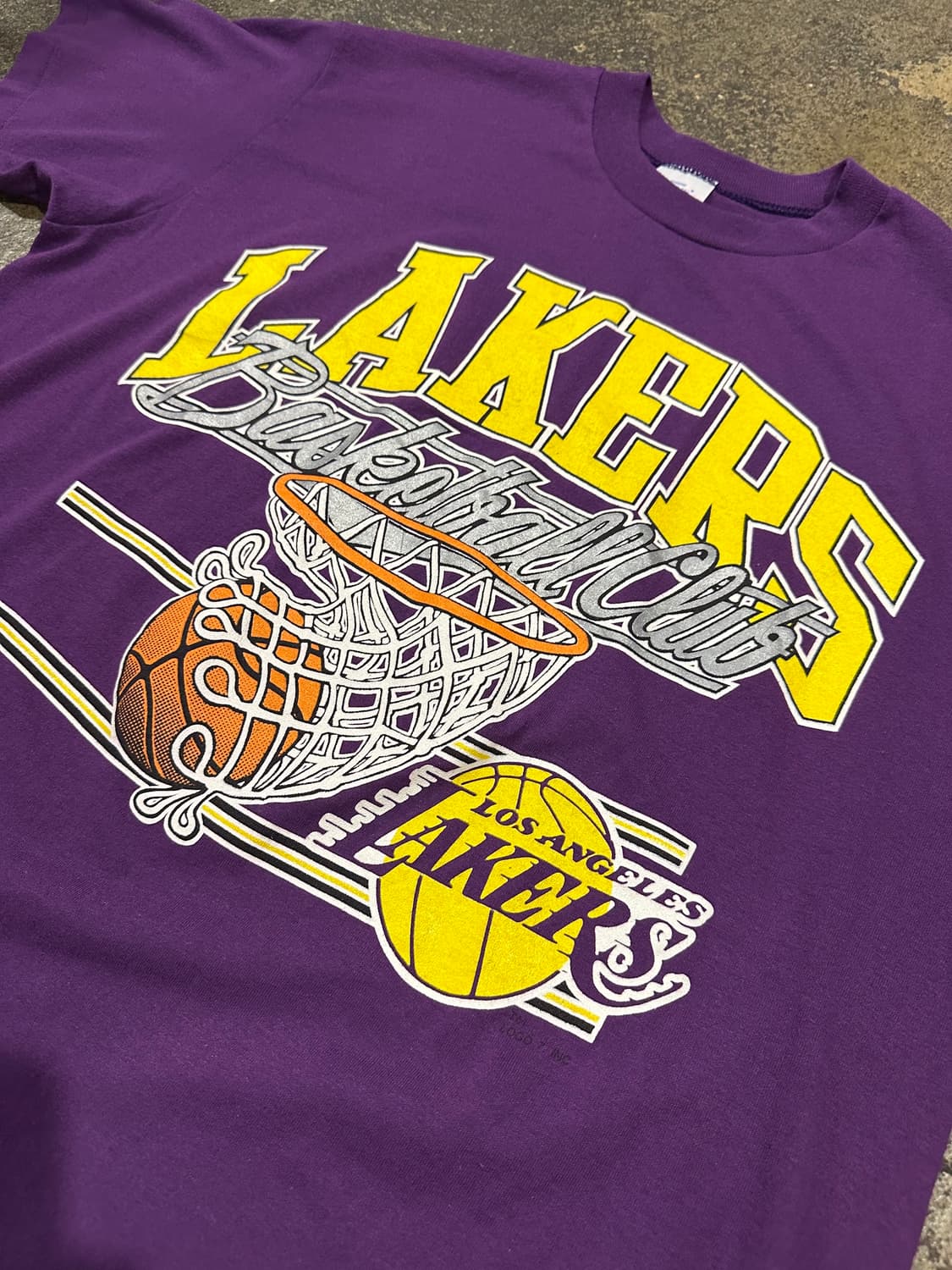 빈티지 90s LA 레이커스 티셔츠 상품이미지2