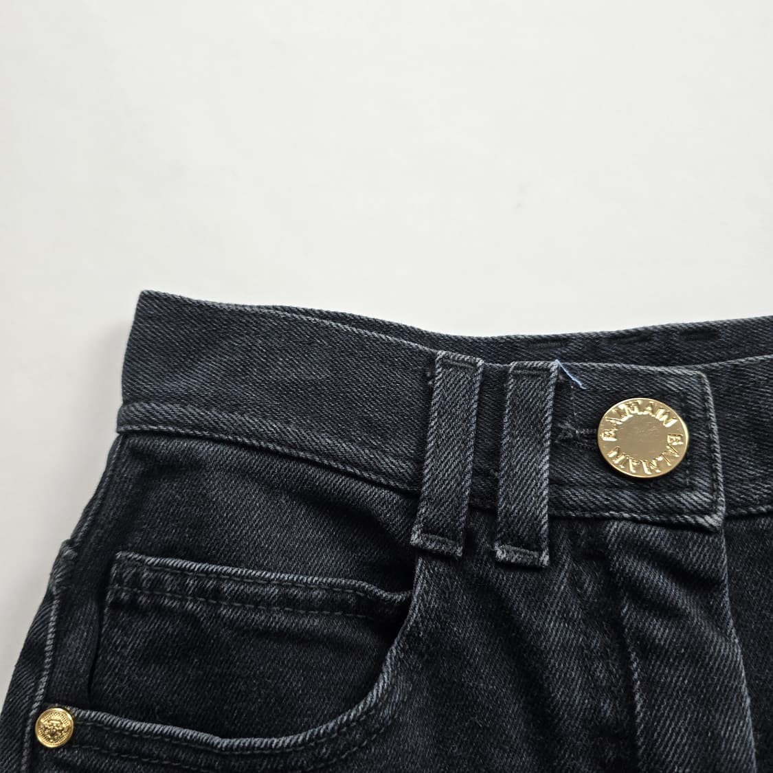 발망 이태리 흑청 스판 사이즈24 R3335 상품이미지3