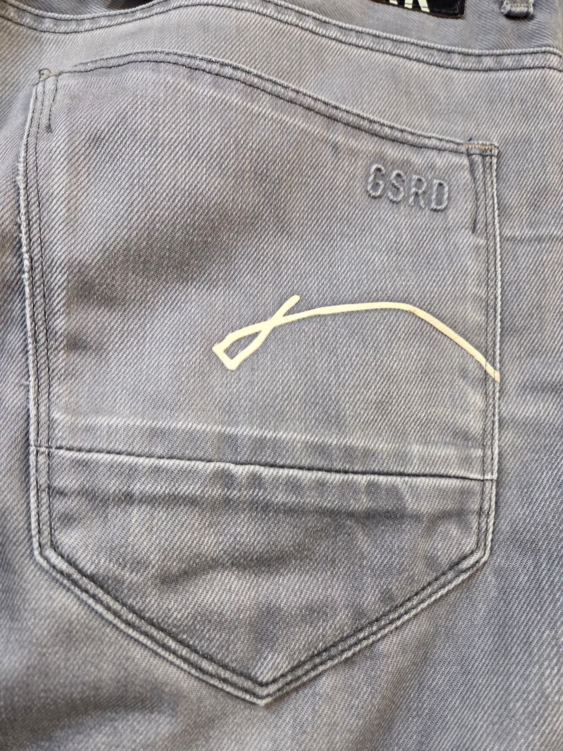 G-Star RAW 그레이 데님 바지(W33/L32) 상품이미지5